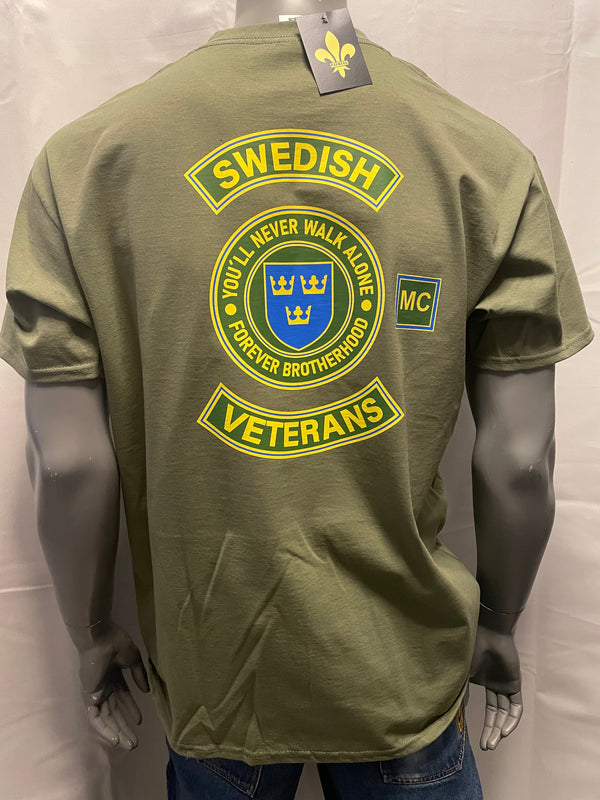 SWEDISH VETERAN MC T-SHIRTS